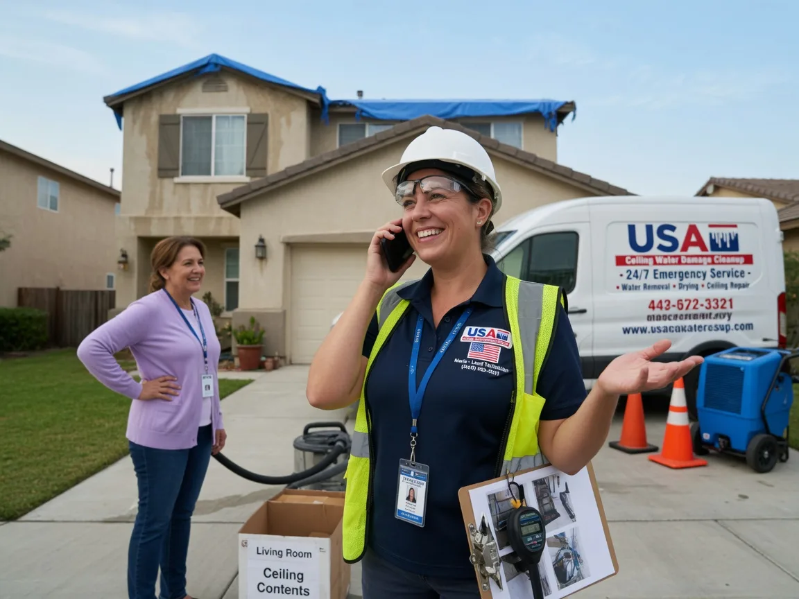 Ceiling Water Damage Restoration Nilwood, IL FAQs